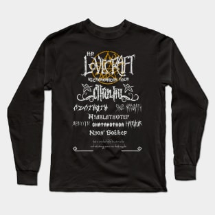 Necronomicon Tour Long Sleeve T-Shirt